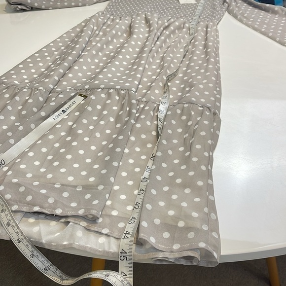 Mad About Style Jilly Box Fall. L Grace Midi Dress in Birch Dot. Jillian Harris - Picture 9 of 10